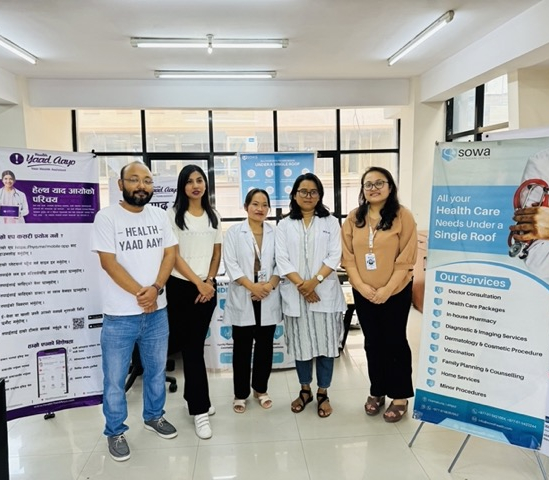 Gallery Image of Corporate Health Camp at Peace Nepal DOT Com conducted successfully
